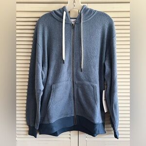 feat clothing Zip Up Hoodie, Size M, NWT